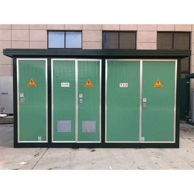 河口1600KVA欧式箱式变压器
